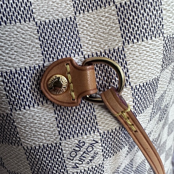 Louis Vuitton never full MM Damier Azur - Picture 12 of 15